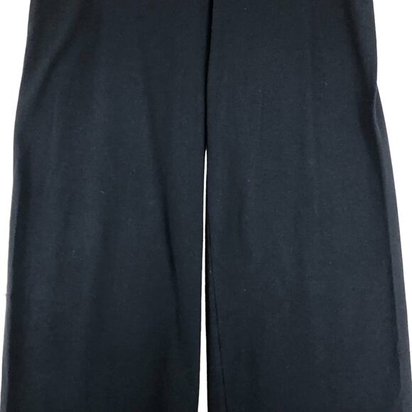 Eileen Fisher Womens Size S Black High Waisted Wide Leg Pull On Pants Stretch - Picture 3 of 14